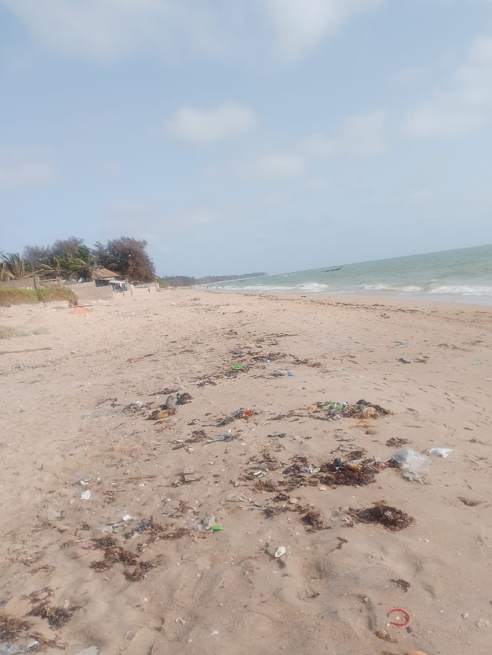 État des lieux de la plage de Nianing